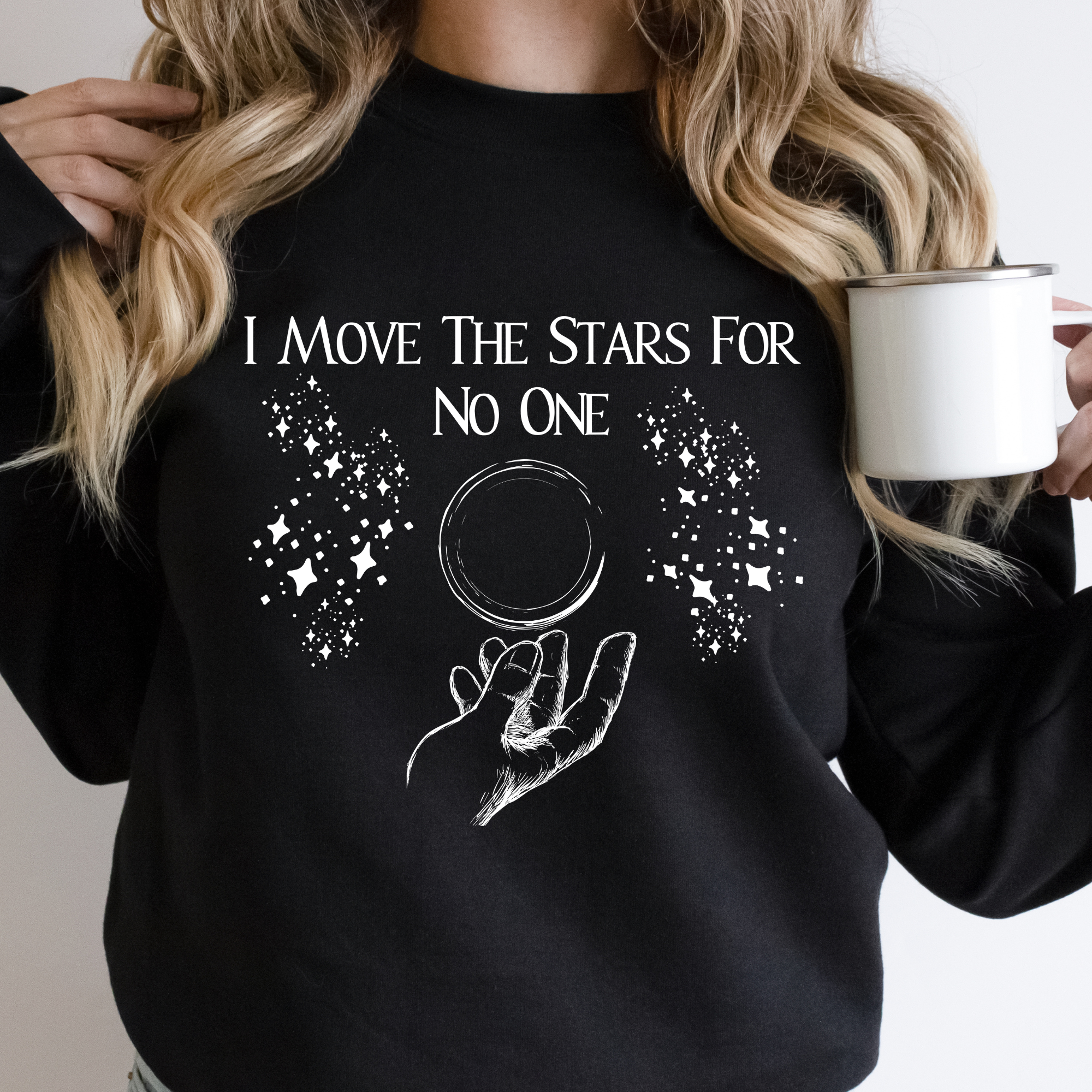 'I Move The Stars For No One' Labyrinth Sweater